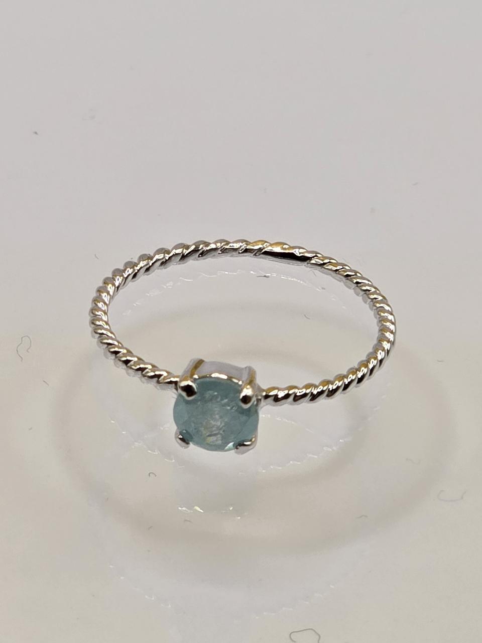 큐빅셋팅 핸드메이드 반지