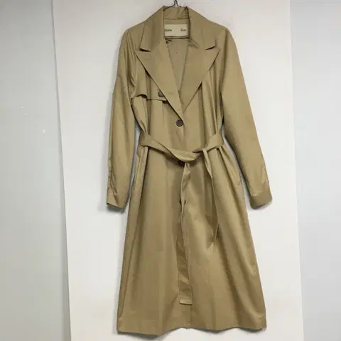 마땡킴 벨티드 트렌치코트