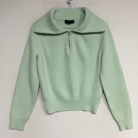 MICHAA 미샤 반집업 카라 니트 85