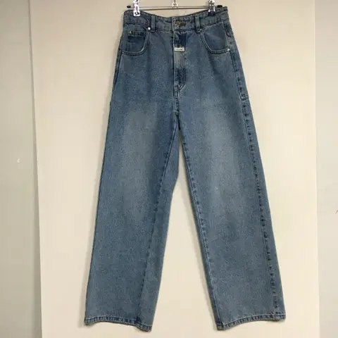 22 SYSTEM 시스템 와이드 데님 팬츠 26