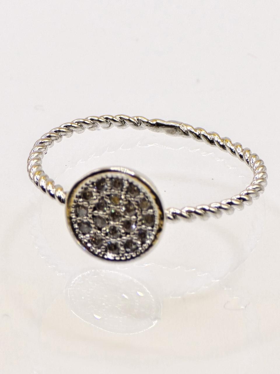 큐빅셋팅 꼬임반지