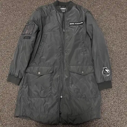 NBA 엔비에이 패딩 롱 항공 점퍼 L