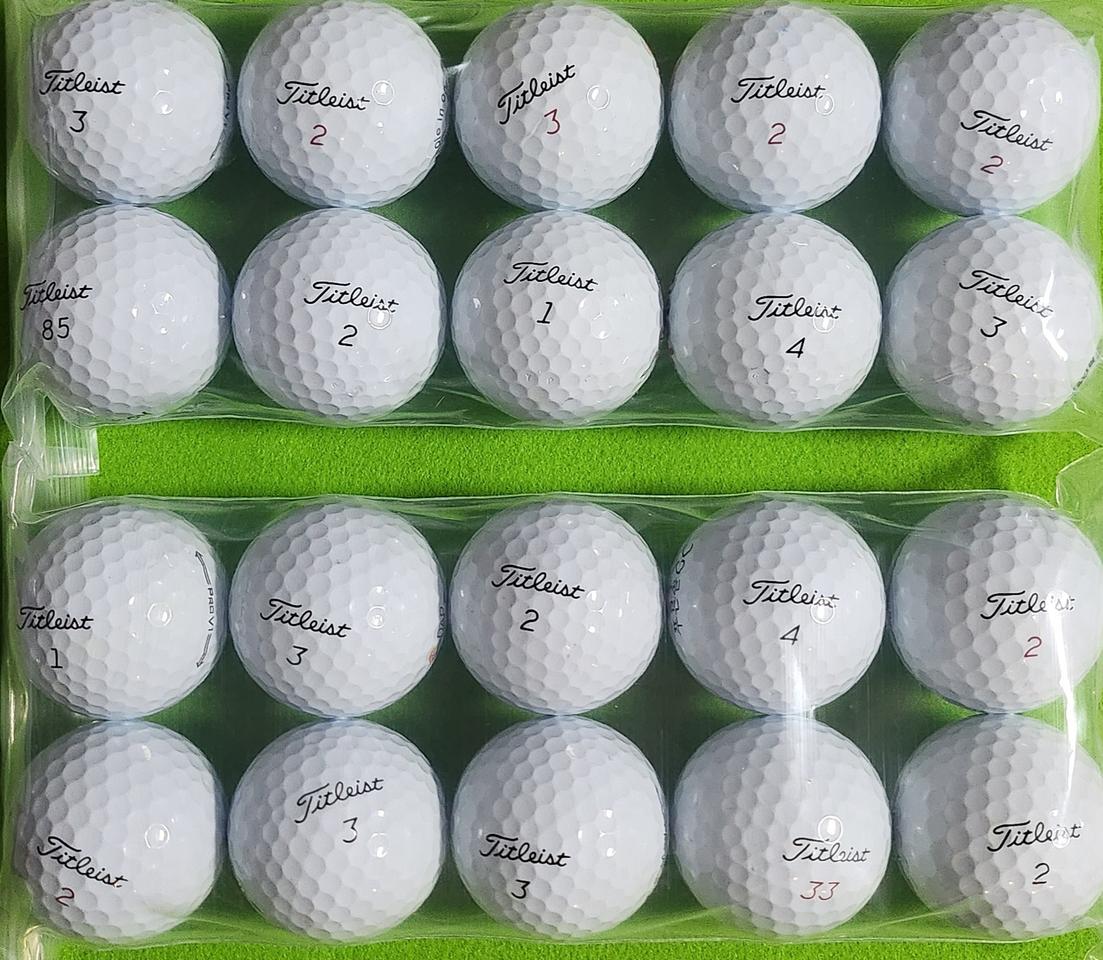 타이틀리스트 (prov1.prov1x혼합)A+급20개-로스트볼