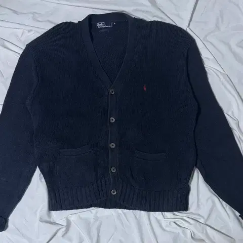 90s 폴로랄프로렌 코튼 니트 가디건