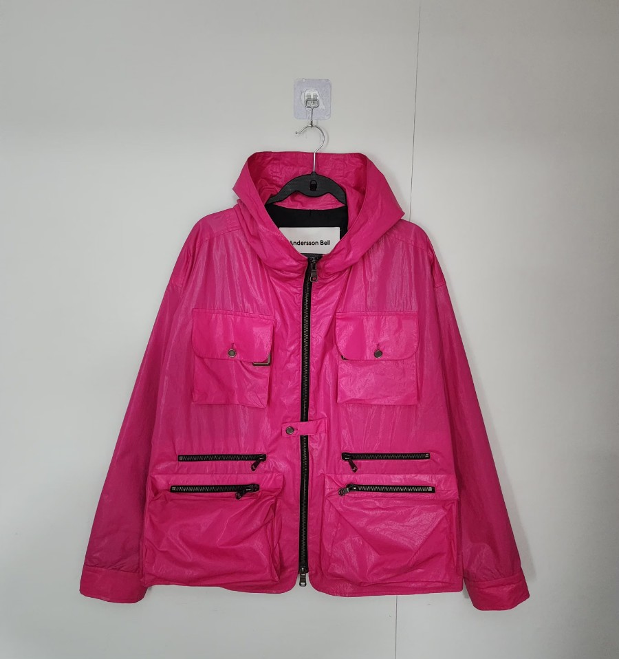 [앤더슨벨] 100 남 밀라노후드자켓 바람막이자켓