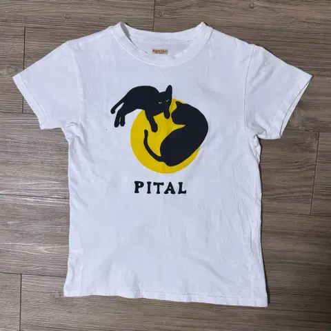 캐피탈 애니멀 프린트 티셔츠