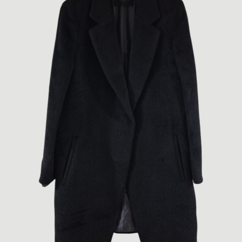 [55~66]모조에스핀 여자 수리알파카 코트