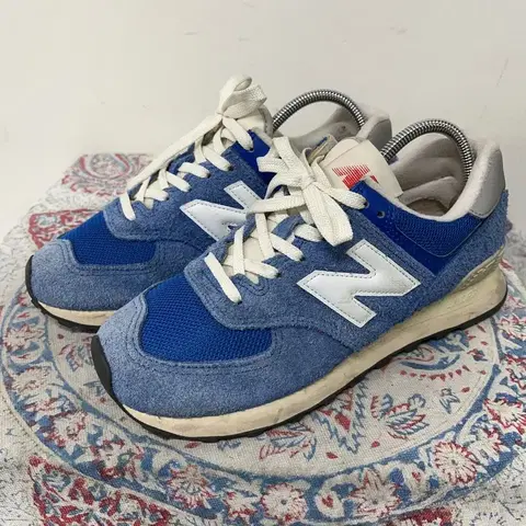 뉴발란스 574 헤리티지 블루 스니커즈 245 E01552