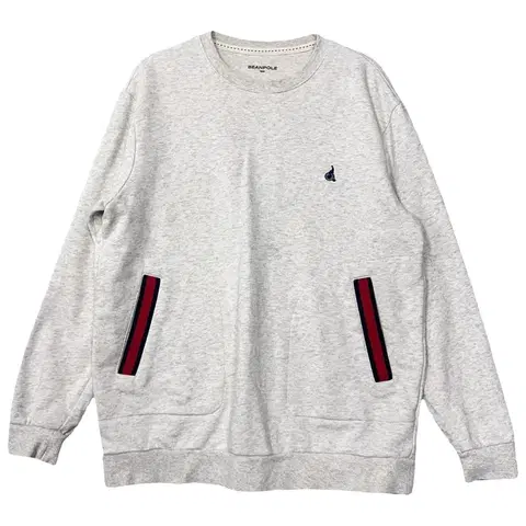 165 빈폴 키즈 라이트 그레이 맨투맨