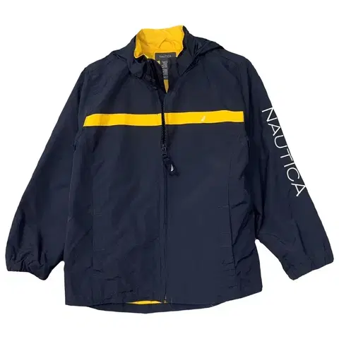 6~7세 노티카 프린팅 네이비 키즈 바람막이