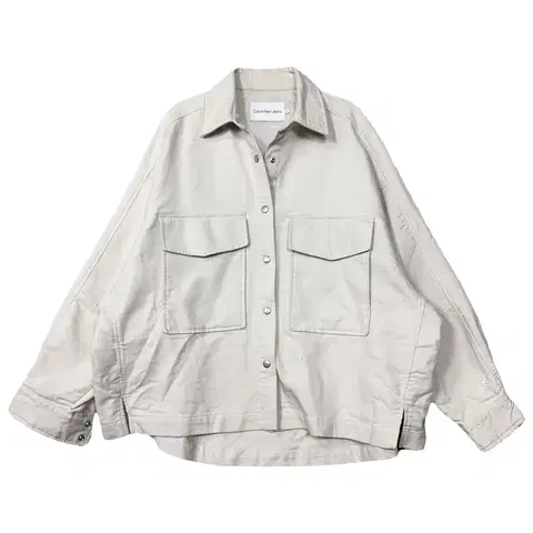 캘빈클라인 베이지 남성 오버핏 자켓 XS