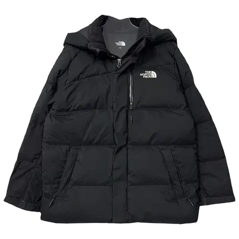 140 노스페이스 블랙 키즈 덕다운 패딩