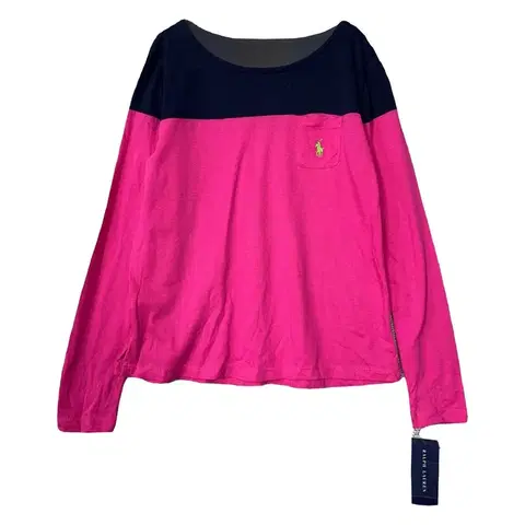 8~10세 폴로 키즈 핑크 긴팔티