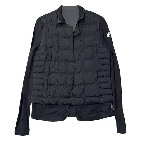 와이드앵글 블랙 골프 퀄팅 점퍼 자켓 90