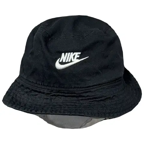 나이키 블랙 로고 버킷 햇 S/M