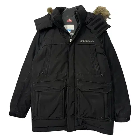 콜롬비아 옴니히트 퍼 블랙 다운 패딩 95(M)