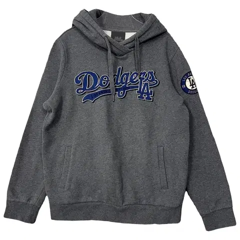 엠엘비 LA다저스 그레이 후드티 90