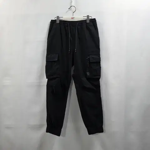 1156 Kai-akmann 카이아크만 카고 조거팬츠 블랙 L
