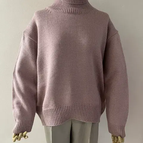 어바웃데일리언발목니트(인디핑크)