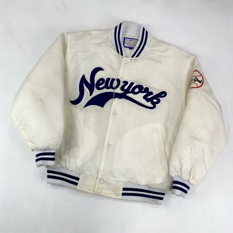 로고어틀레틱 MLB 뉴욕 양키스 자수 빅로고 바시티 점퍼 (105)