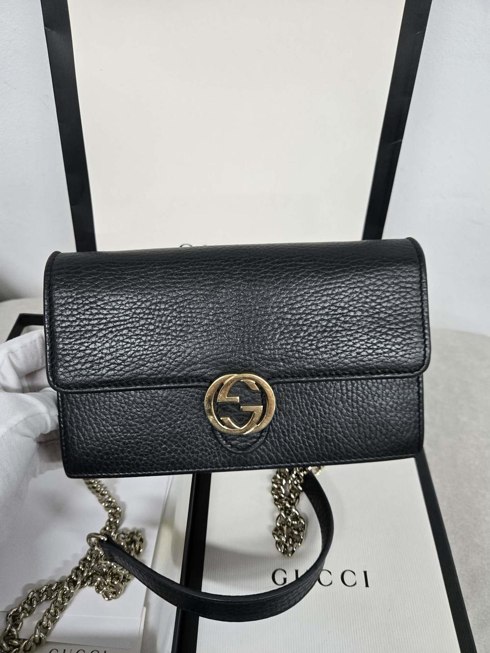 [정품][A급] 구찌 인터로킹 크로스백