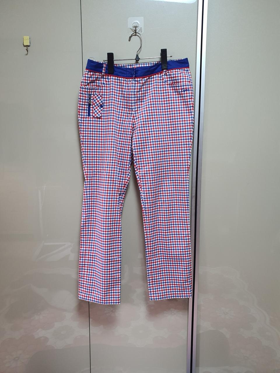 링스골프 여성 체크 팬츠(30인치)  ☆