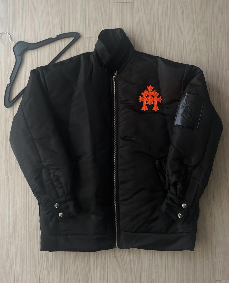 [새상품] 크롬하츠 트리플로고 나일론 푸퍼 패딩