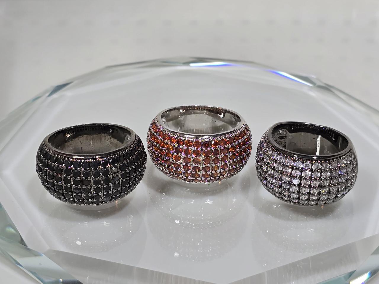 큐빅셋팅 핸드메이드 반지