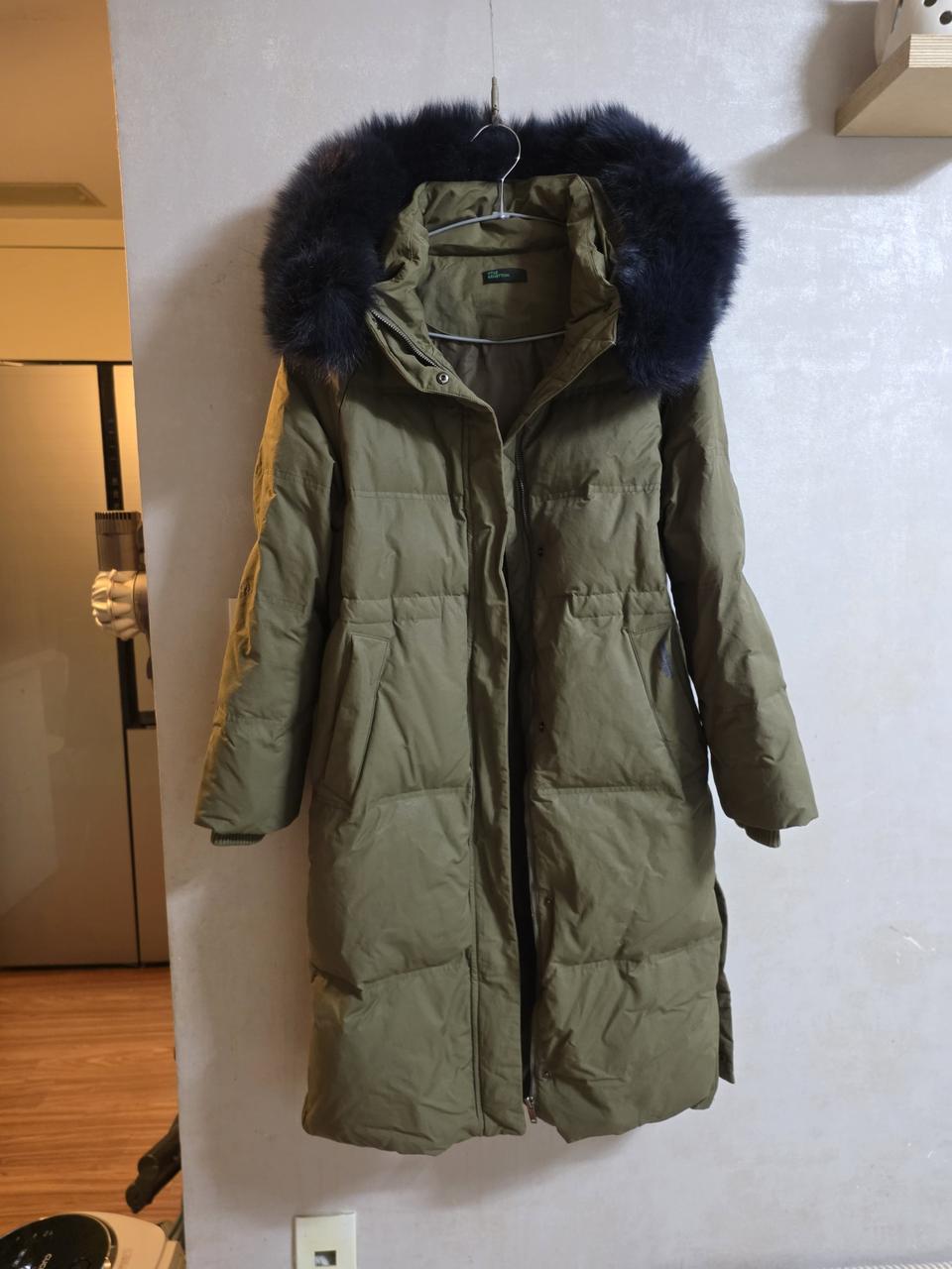 여욷털 야상패딩