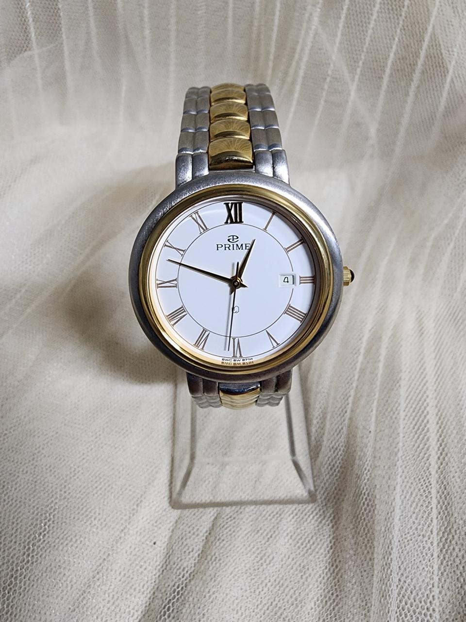 빈티지 삼성 프라임 콤비 시계 메탈 시계
