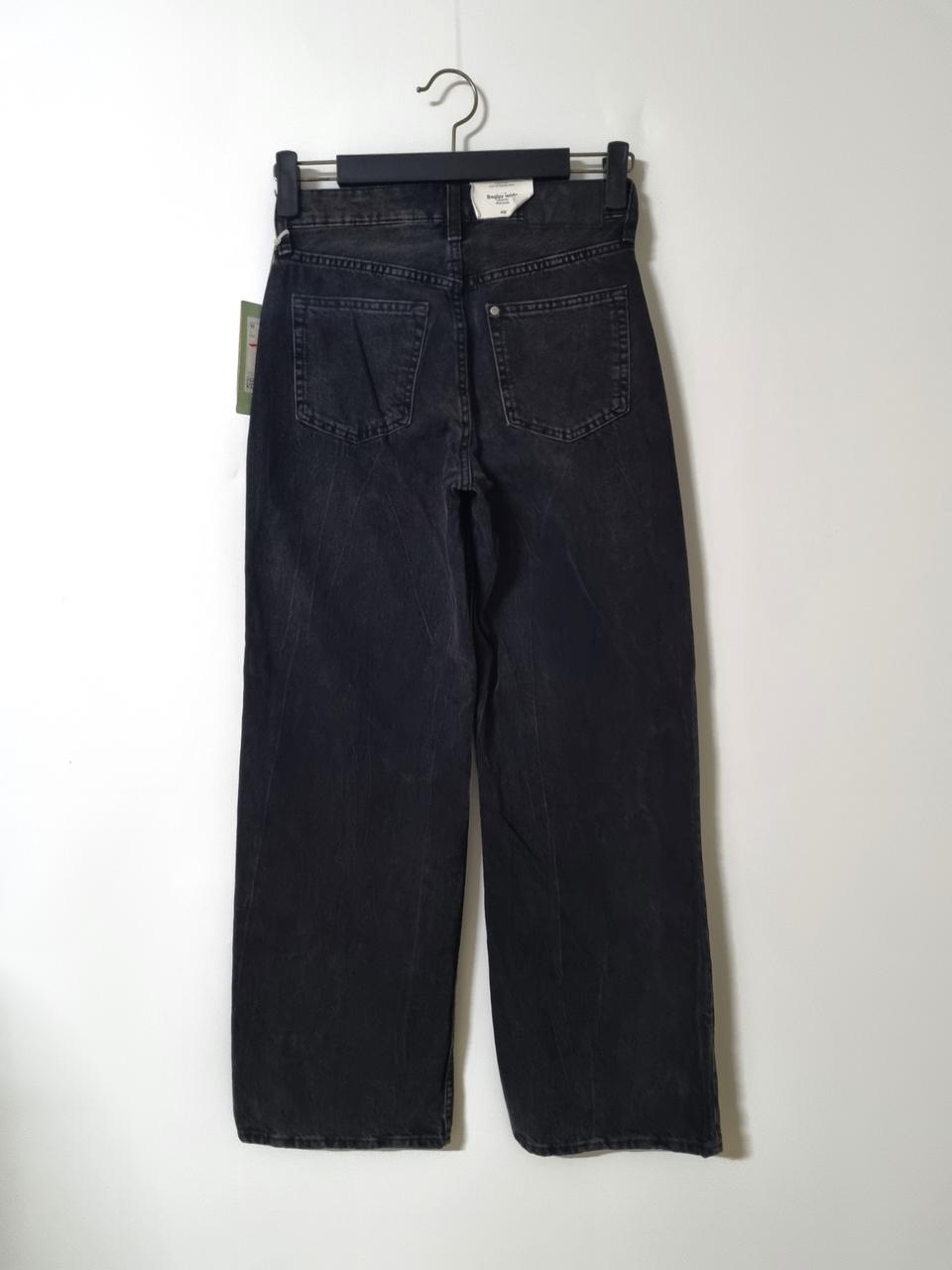 27)새상품)H&M 블랙청바지 데님 생지 일자청바지