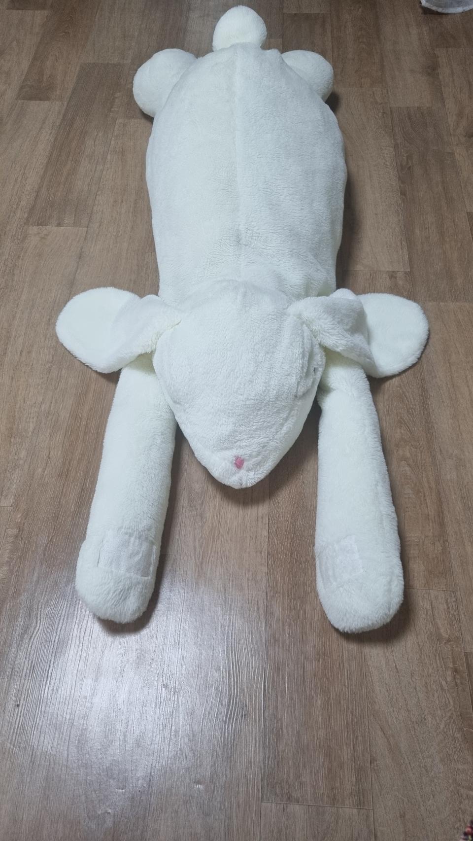 귀여운 토끼 대형 인형 애착 수면 큰 대왕 베개