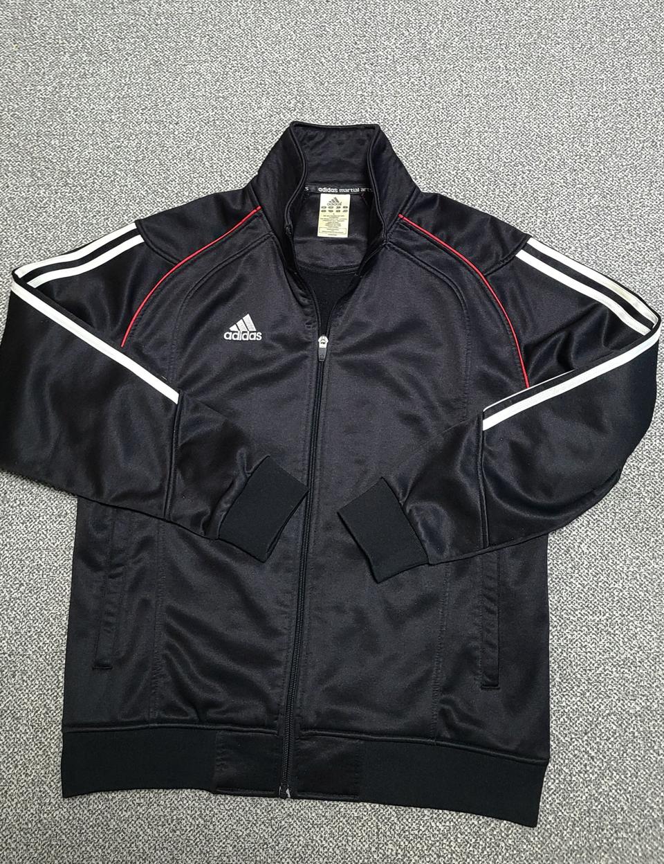 아디다스 마샬 아츠 트랙탑 기모 안감 블랙 L