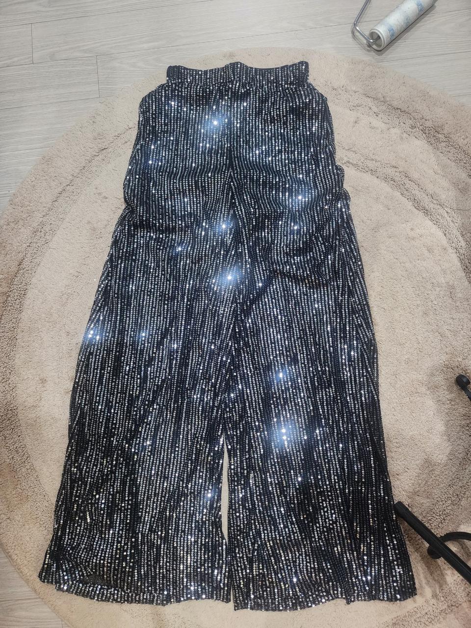 스팽클와이드팬츠