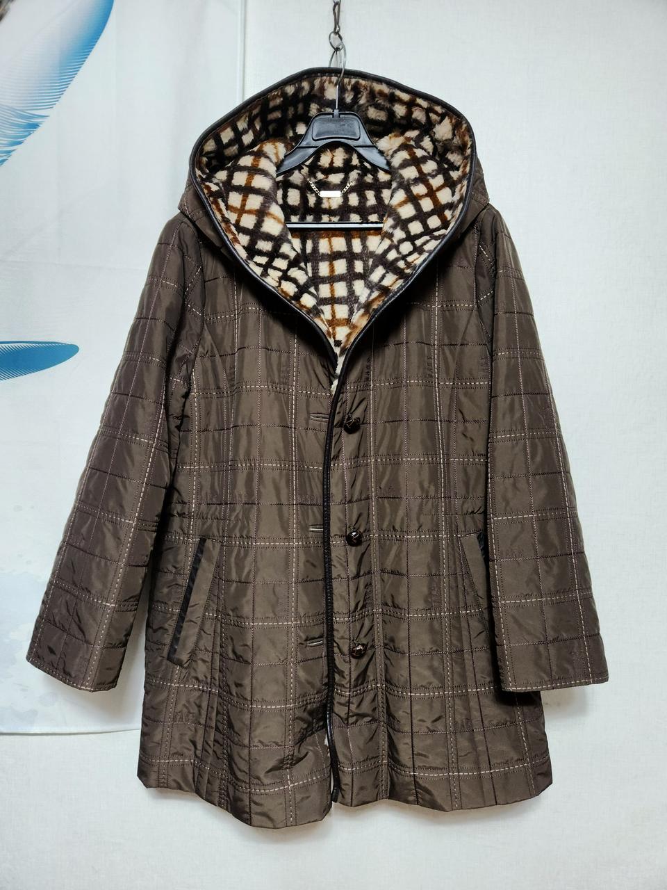 여 닥스 토끼털 안감 후드 패딩코트ㅡ77