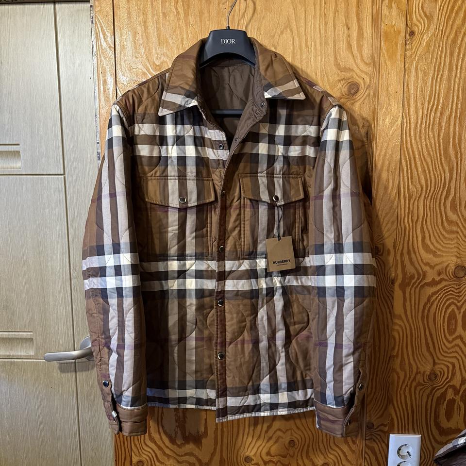 버버리 24 F/w 리버서블 퀼팅 패딩 자켓 