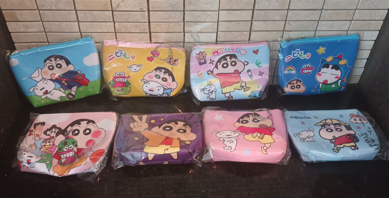 짱구 지갑 키링 8종