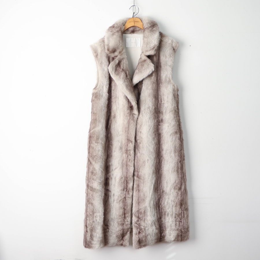 F/새상품 줄로그 퍼 롱베스트