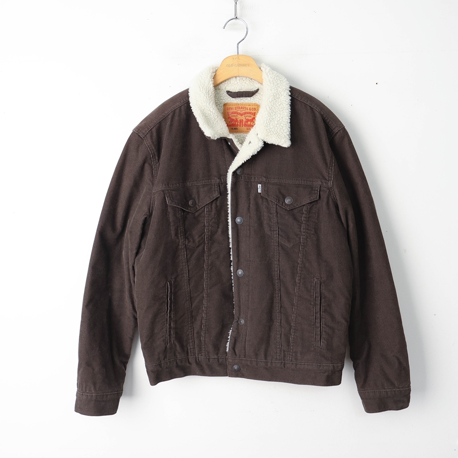 95/리바이스 타입3 코듀로이 셰르파 트러커 자켓