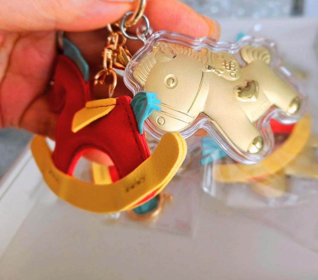 순금말 적토마 붉은말