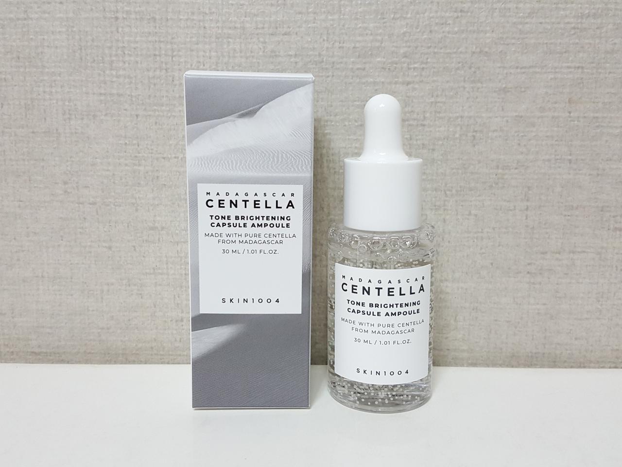 새상품)스킨1004 마다가스카르 센텔라 톤 브라이트닝 캡슐 앰플 30ml