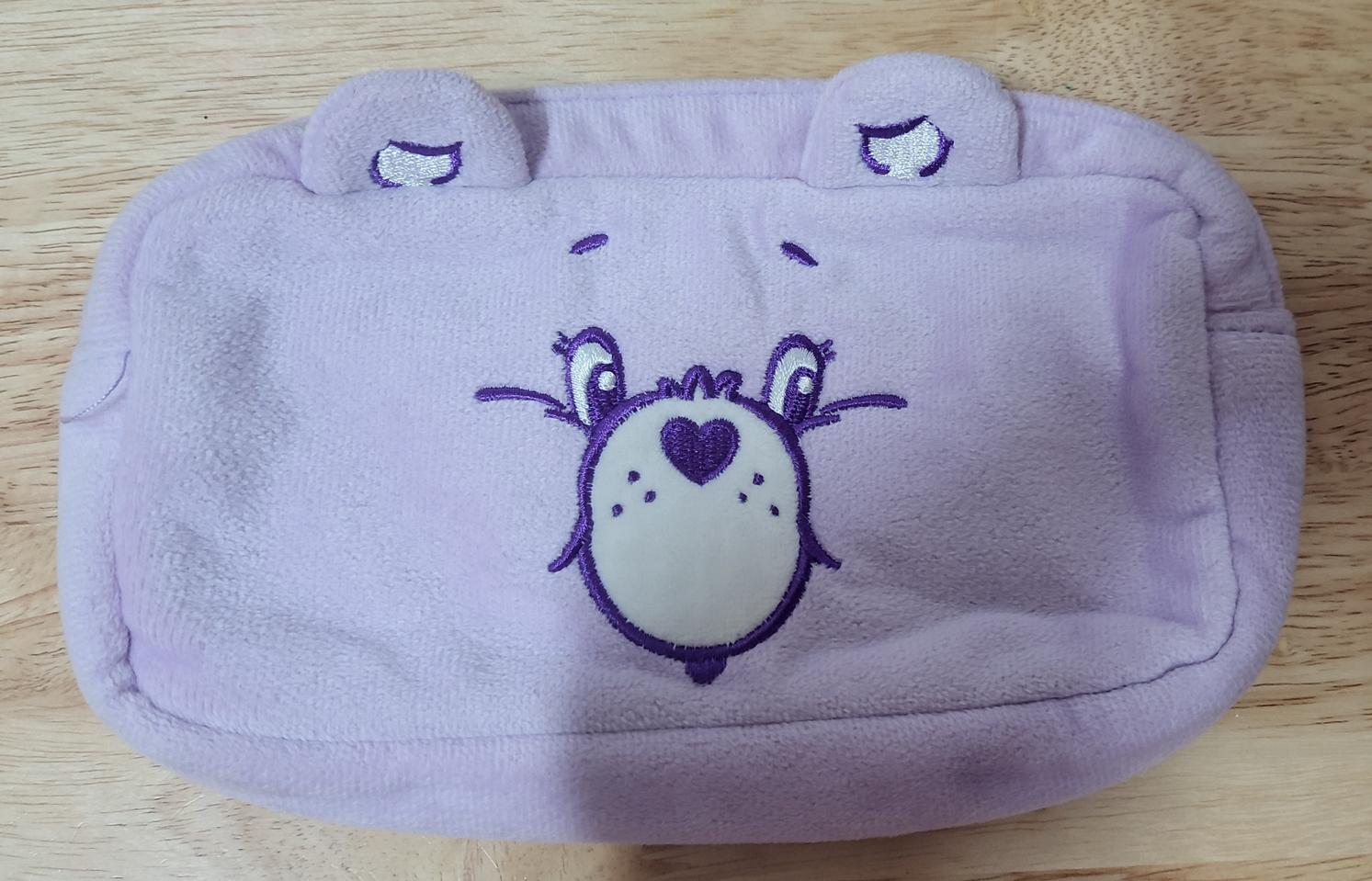 케어베어 연보라색 파우치(새상품)