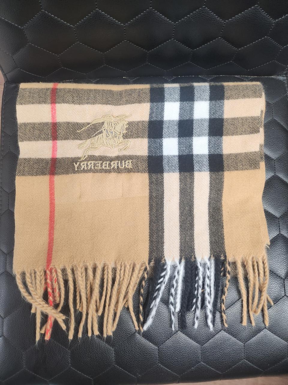 버버리 클래식 체크 머플러 캐시미어100 정품