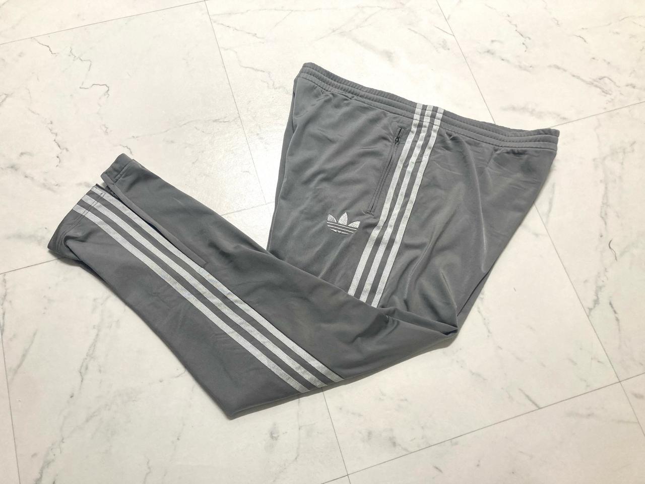 아디다스 미국판 파이어버드 삼선 트랙팬츠 그레이 36-38 L