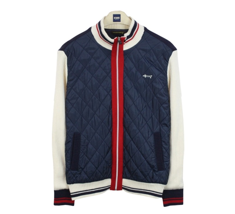 19877 루이까스텔 방풍 니트 집업 자켓 95 남자 아우터 브랜구제