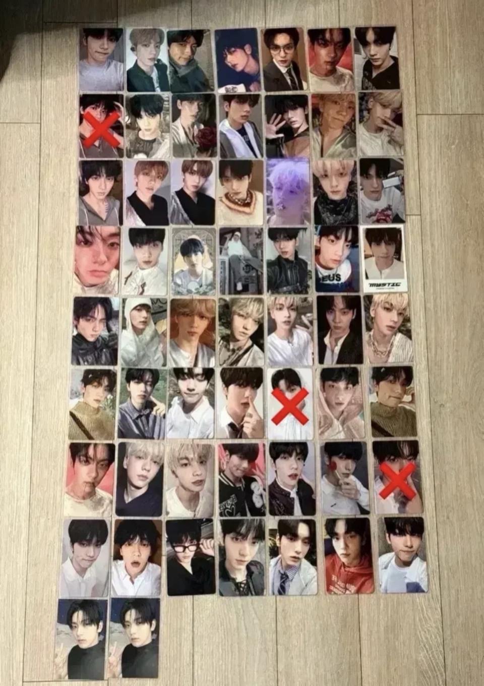 제시가능)투바투 txt 포카 판매 투게더템테이션치카이투모로우유스