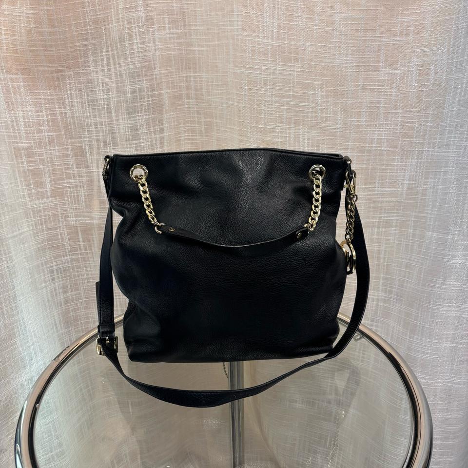 정품 마이클코어스 가죽 토트 숄더백