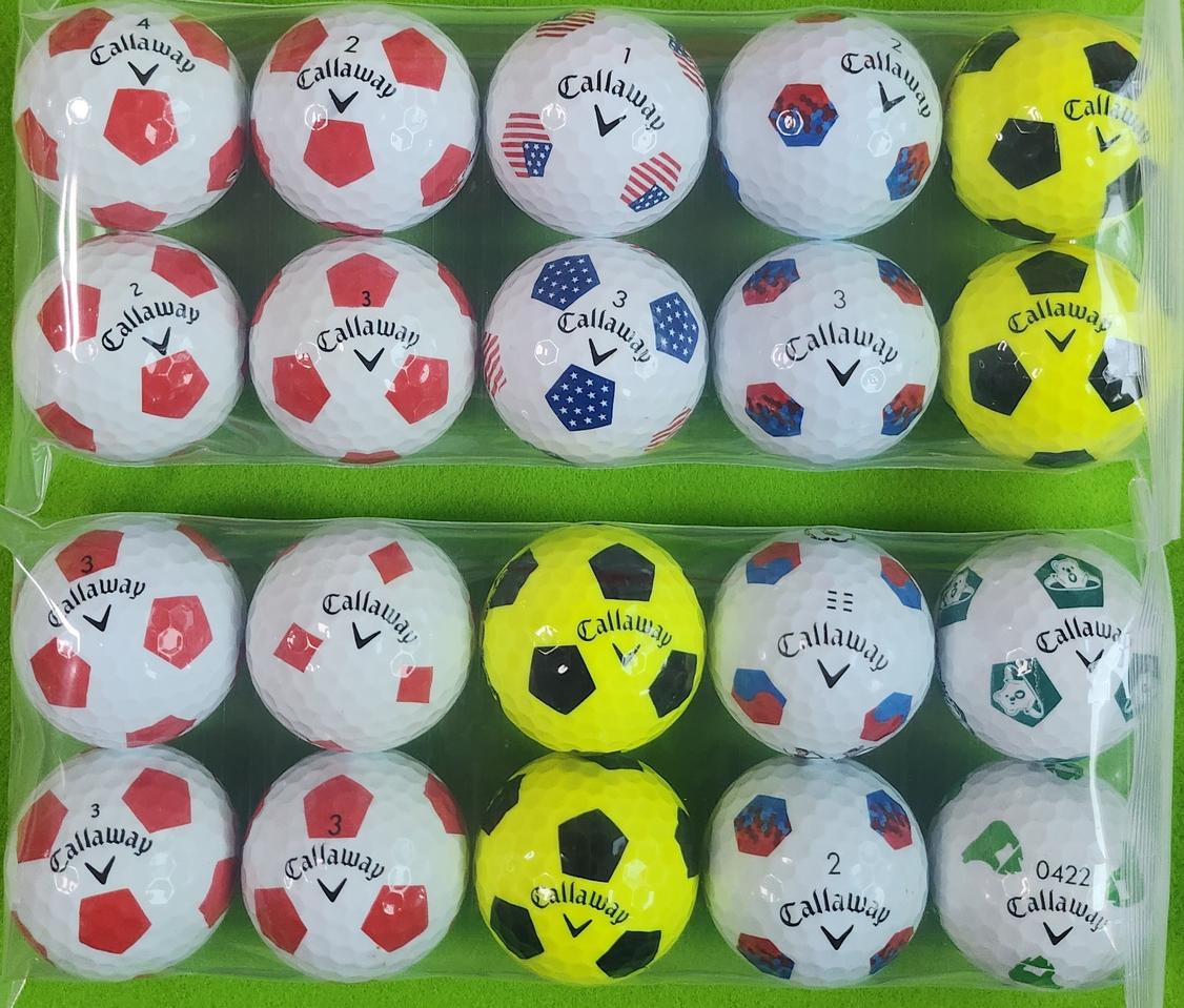 캘러웨이 트루비스 A+급20개-로스트볼