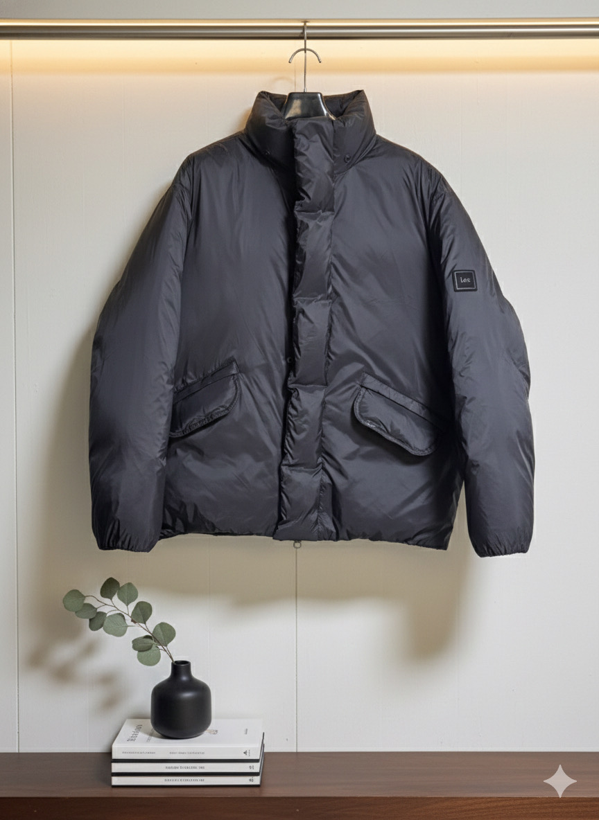 Lee 스톰라이더 오리솜털 패딩 블랙 M