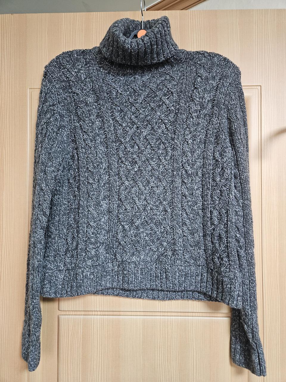 마시모두띠 차콜 그레이 가디건